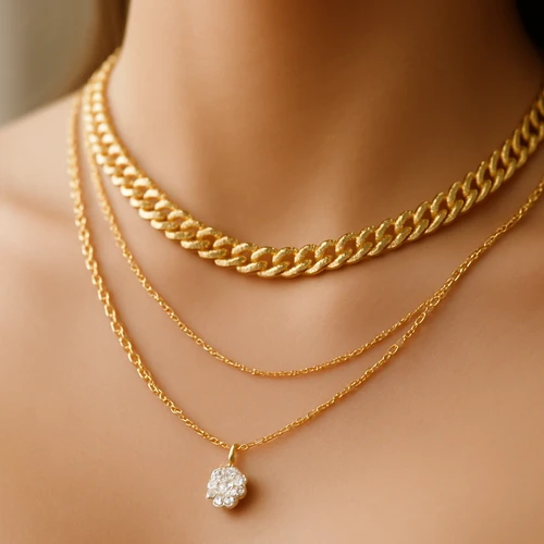 Zlatnictví Horníčková- výběr řetízků